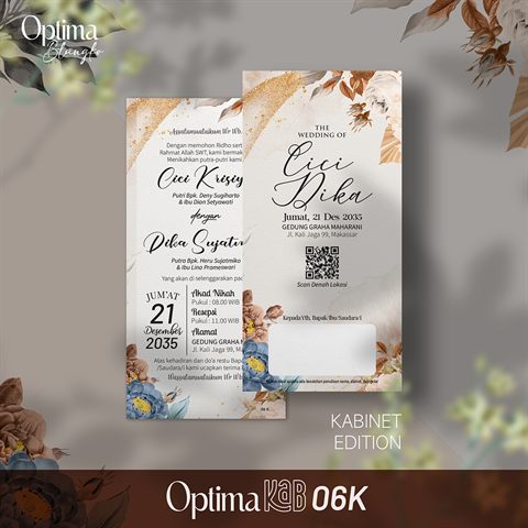 Undangan Cetak BW-006